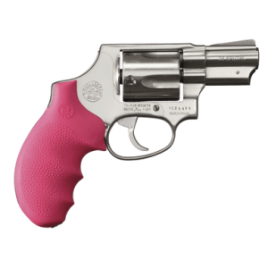 Hogue OverMolded Monogrip Cobblestone Pink Rubber for Taurus 85