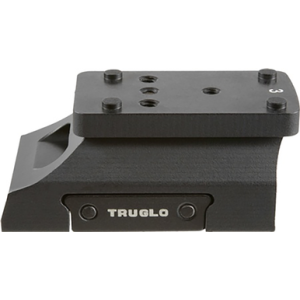 TruGlo Universal Micro Red Dot Riser Picatinny Rails Nitride Finish