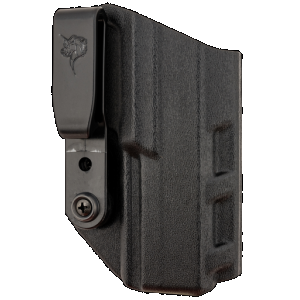 DeSantis Gunhide 137KJ0XZ0 Slim-Tuk IWB Black Kydex, Compatible w/Springfield Echelon, Fits 4.50" Barrel, Belt Clip Mount Ambidextrous