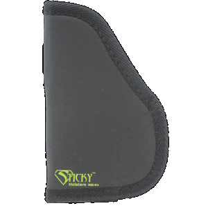 Sticky Holsters MD4GEN1 MD-4 Gen 1 MOD Black/Green Latex Free Rubber Fits Small/Med Semi-Auto Ambidextrous
