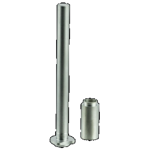Wilson Combat 25G Full Length Guide Rod 1911 Government Silver Steel