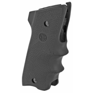 Hogue 82000 Rubber Grip Black with Finger Grooves for Ruger Mark II, III