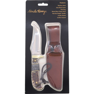 UNCLE HENRY KNIFE STAGLON 4"