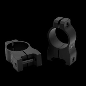 Warne Vapor Aluminum Scope Rings High 1in 0 MOA