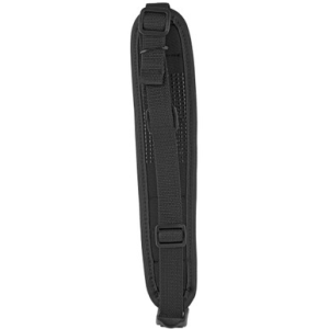 Butler Creek 80033 Comfort Stretch Alaskan Magnum Rifle Sling Black Neoprene w/Non-Slip Grippers 20"-46" OAL 2.50" Wide Adjustable Design Shell Loops