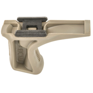 BCM KAG1913FDE BCMGunfighter Kinesthetic Angled Grip Made of Polymer With Flat Dark Earth Textured Finish for Picatinny Rail