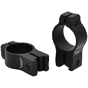 Warne Rimfire Rings 1in Medium 0 MOA for 3/8in Dovetail 42mm Objective