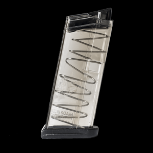 ETS 9mm Magazine Fits Glock 43 7 Round Clear Pistol Magazine