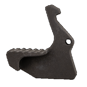 Rise Armament RA212GIBLK Extended Charging Handle Latch RA-212 Black Aluminum fits Mil-Spec AR Charging Handles