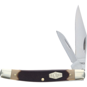 Old Timer Middleman Jack 2 3 5/16" Blade Black and Brown