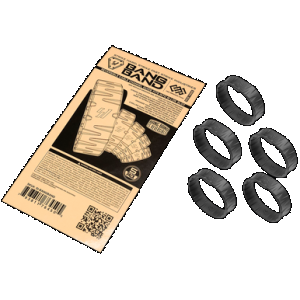 Strike Industries BANGBAND Bang Band Made of Black Rubber 5 Pack