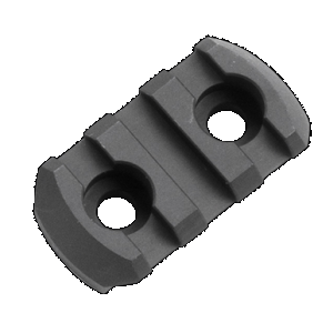 Magpul MAG580-BLK M-LOK Aluminum Rail 3 Slots Black