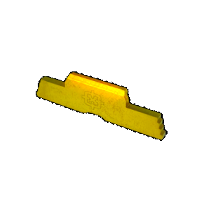 Cross Armory CRG5SLGD Slide Lock Extended Gold Steel for Glock Gen1-5 P80