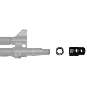 Kel-Tec PLRSU582 PLR-22 Muzzle Brake Kit Black Steel with 1/2"-28 tpi Threads for 22 LR Kel-Tec PLR-16