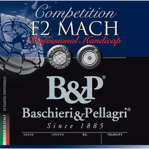 B&P F2 Mach LV Shotgun Loads 12 ga. 2.75 in. 1 oz. 1250 FPS 7.5 Shot 25 rd. - 12B1F2L7