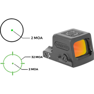 Holosun Ronin EPS Carry MSR Green 6 MOA Dot Enclosed Red Dot Sight Shake Awake Aspheric Lens