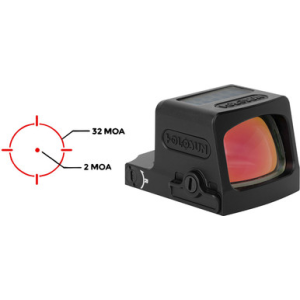 Holosun EPS MRS Enclosed Pistol Red Dot 2 MOA Dot 32 MOA Circle K Footprint Compatible