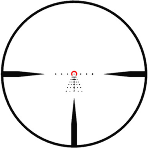 Sig Sauer Tango MSR 1-6x24 Illuminated BDC6 Scope Mount