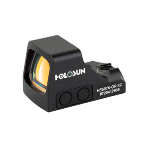 Holosun HE507K-GR X2 Green Dot Reflex Sight 2MOA 32MOA Circle Shake Awake Lock Mode