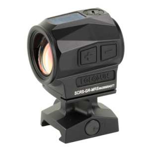 Holosun Scrs Solar Charging Rifle Sight 509T Footprint Circle 65 MoA Dot 2 MoA Auto Mode NV