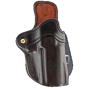 1791 Gunleather ORPDH24SBRR BH2.4 Optic Ready OWB 2.4 Signature Brown Leather Paddle Fits Walther PPQ/Sig P320/Springfield XD-M