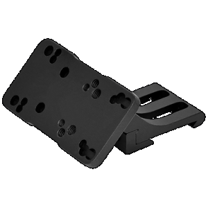 Warne Red-Dot Riser 45 Degree Offset Reflex for Picatinny Left-Hand Aluminum