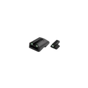 TruGlo TGTG231N2 Tritium Green Front and Rear Sights for 1911