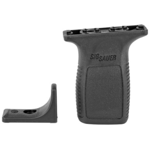 Sig Sauer KITTRDGRIPVEERTICALBLK Tread Vertical Grip with Barricade Stop Black Polymer
