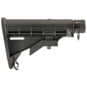 Utg Pro Rbu6bm Mil Spec Stock Assembly 6 Position Ar 15 M16 Compatible