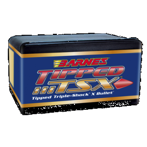 Barnes Tipped TSX (TTSX) Bullets .22 cal .224" 62 gr TTSXBT 50/ct