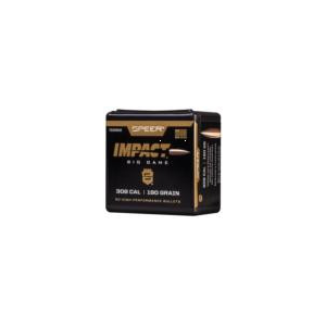 Speer Impact Big Game Bullets .308 Win 190gr TIPPED PLATED CB 50/ct