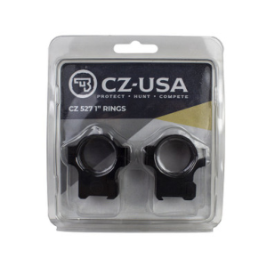Cz Rings 527 1in 16mm Dovetail Aluminum Base Height 0.550in Matte Finish