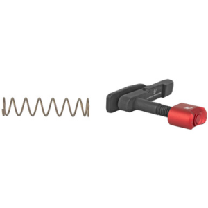 Strike ARAMBIMRRED Ambidextrous Magazine Release AR-15, M16 Mil-Spec Red Aluminum