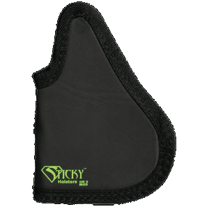 Sticky Holsters OR5MOD OR-5 Modified Black Cordura/Foam, Compatible w/Sig P365, Springfield Hellcat, Glock 42, Springfield XDS, Ambidextrous