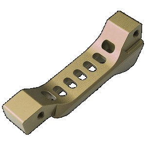 Strike Industries BTGFANGFDE Fang Billet Aluminum Flat Dark Earth Aluminum For AR-Platform