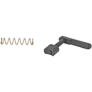 Strike Industries ARSMCBLK Magazine Catch made of Steel with 6061-T6 Aluminum Release Button & Black Finish for AR-Platform
