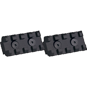 Samson Evolution Accessory Rail Aluminum 2in 0 MOA Hardcoat Anodized