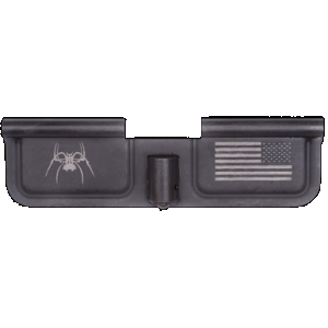 Spikes Tactical Ejection Port Door Spider and Flag Ar-15 Dust Cover Steel