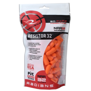 RADIANS EAR PLUG RESEALABLE 50 PAIR