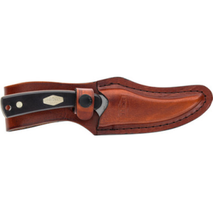 Old Timer Sharpfinger Knife Full Tang 3 3/10" Fixed Blade Black