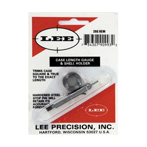 LEE TRIMMER GAUGE .260 REM.!