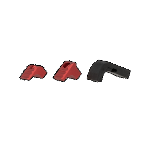 Strike Industries G4MAGRELEASERED Modular Magazine Release SI-G4 Compatible w/Most Glock Gen4-5, Red Aluminum