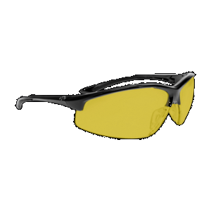 Tanker Open Frame Shooting Glasses Amber