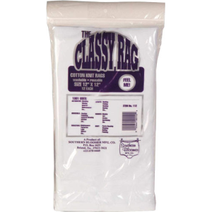 Southern Bloomer 112 Cleaning Patches Cotton 12" x 12" 12 Per Bag
