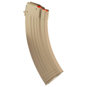 Global Ordnance GO MAG AK47 30RD Steel 7.62x39mm Flat Dark Earth Magazine