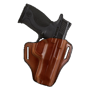 Bianchi 25032 57 Remedy OWB Size 22A Tan Leather Belt Slide Fits Ruger LCR Right Hand