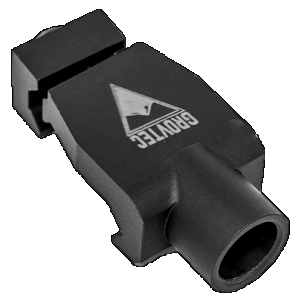 GrovTec US Inc GTSW322 Side Rider Sling Mount Push Button Base Black Anodized