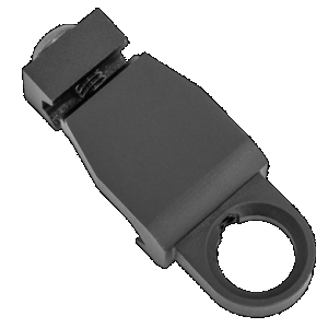 GrovTec US Inc GTSW323 Side Rider Sling Mount Snap Hook Loop Black Anodized
