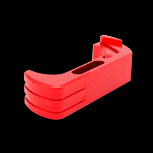 Cross Armory Crg5mcrd Mag Catch Extended Red for Glock Gen4-5