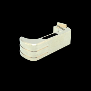 Cross Armory Crg5mcsv Mag Catch Extended Glock Gen4-5 Silver Anodized Aluminum